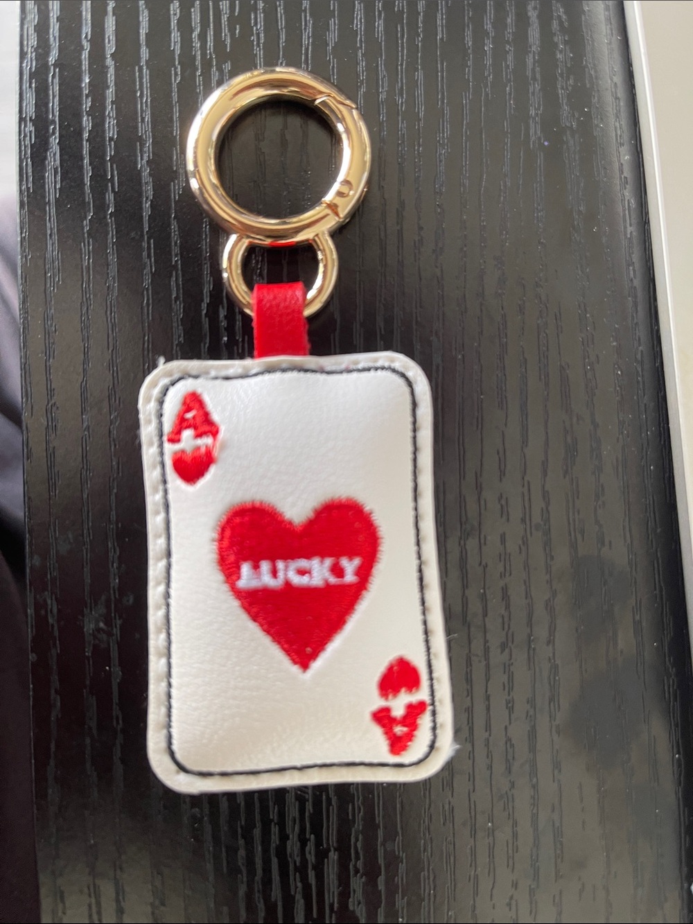 Ace of Hearts Keychain Bagcharm New